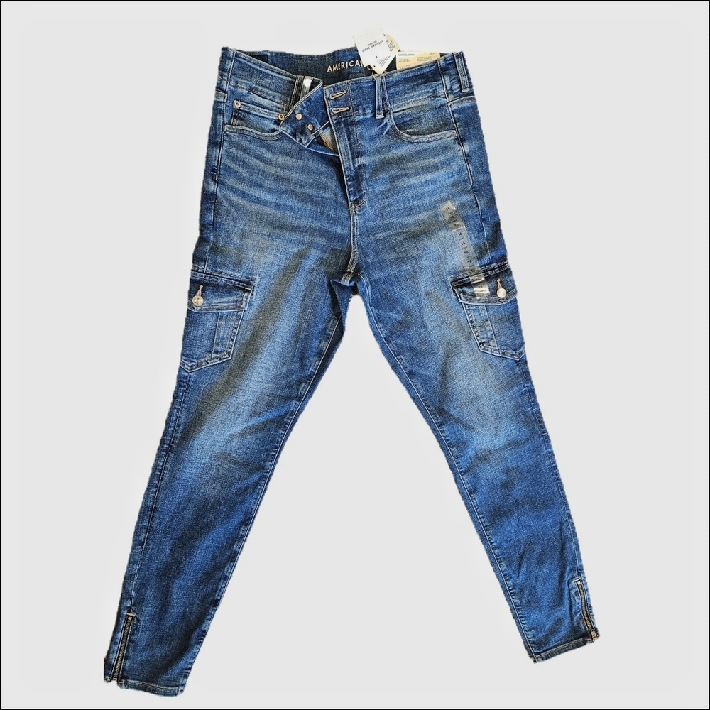 AE Next Level High-Waisted Jegging, 16 Long, NWT